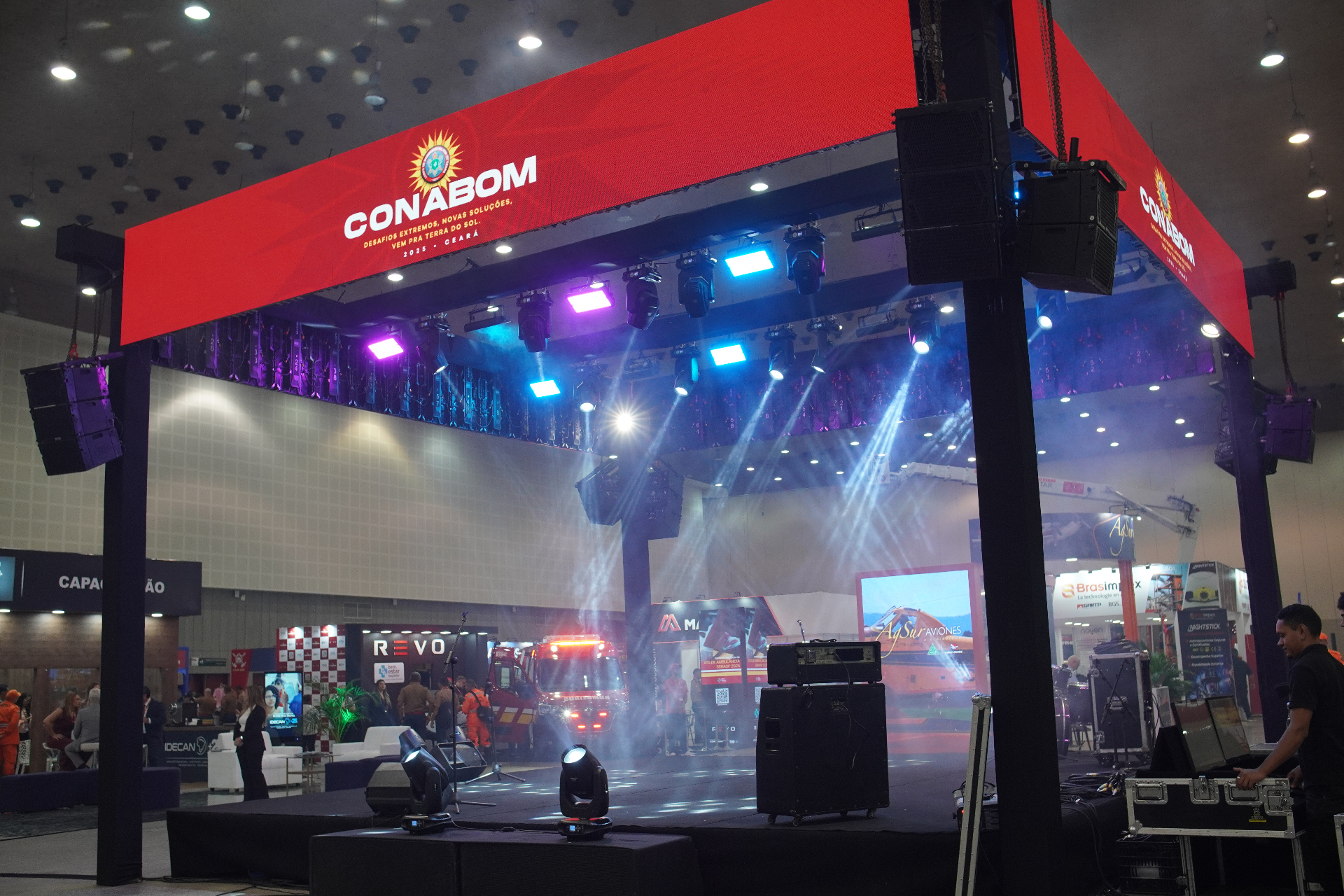 Conabom — estrutura completa