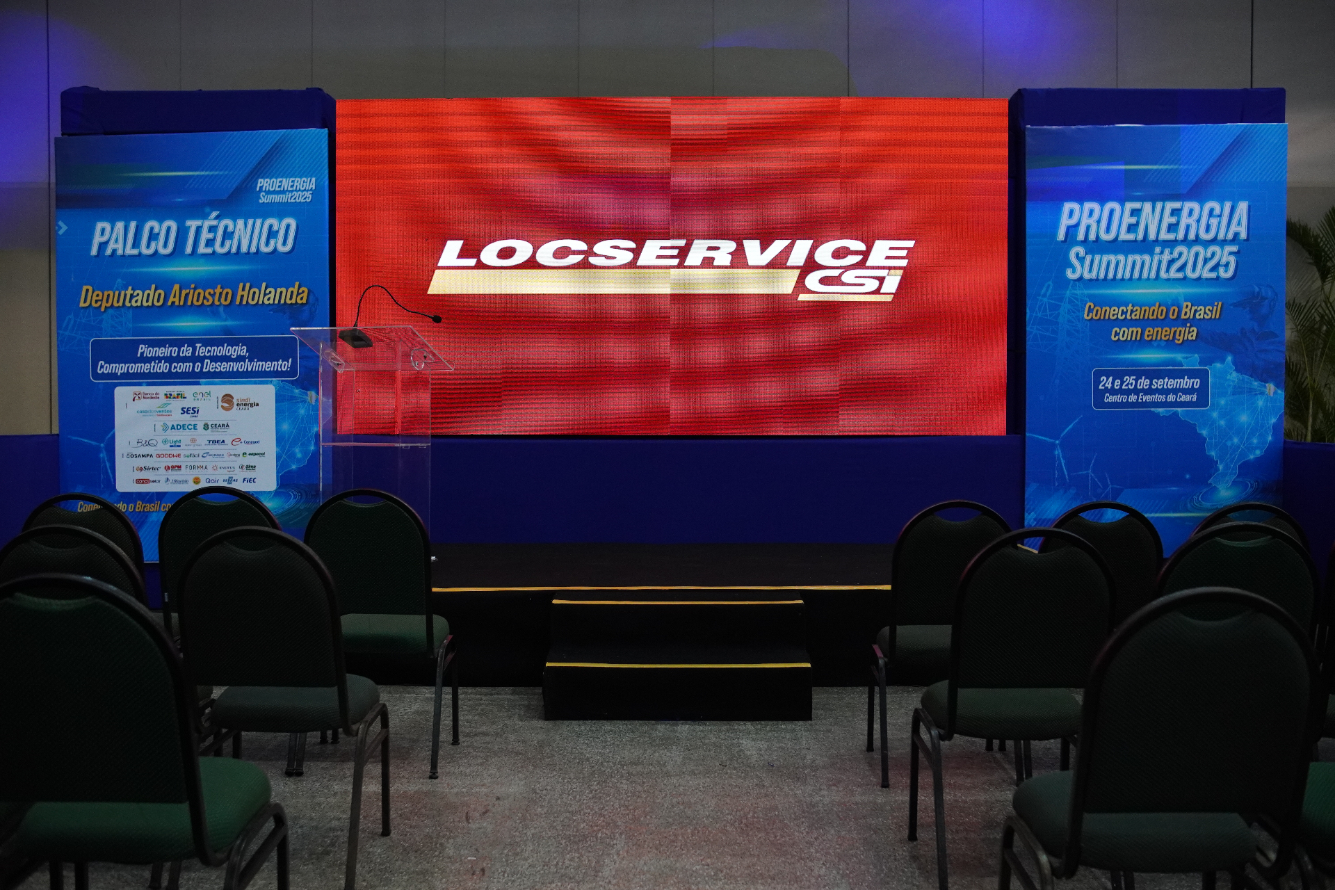 ProEnergia — palco e operação técnica